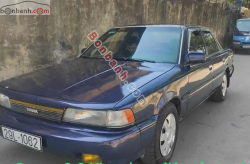 Cần bán xe Toyota Camry 20 AT đời 1990 màu xanh lam nhập khẩu nguyên  chiếc